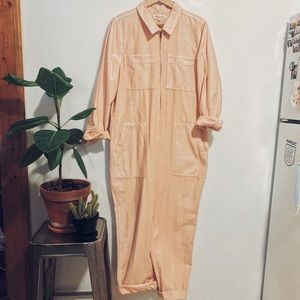 Pink Madewell Boiler Suit/Coveralls